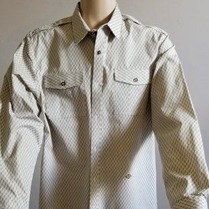 Sean John long sleeve dress shirt Tan